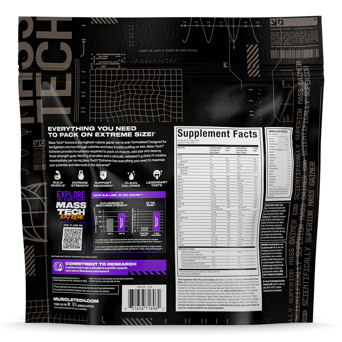 Muscletech Mass Extreme 2000 6Lbs