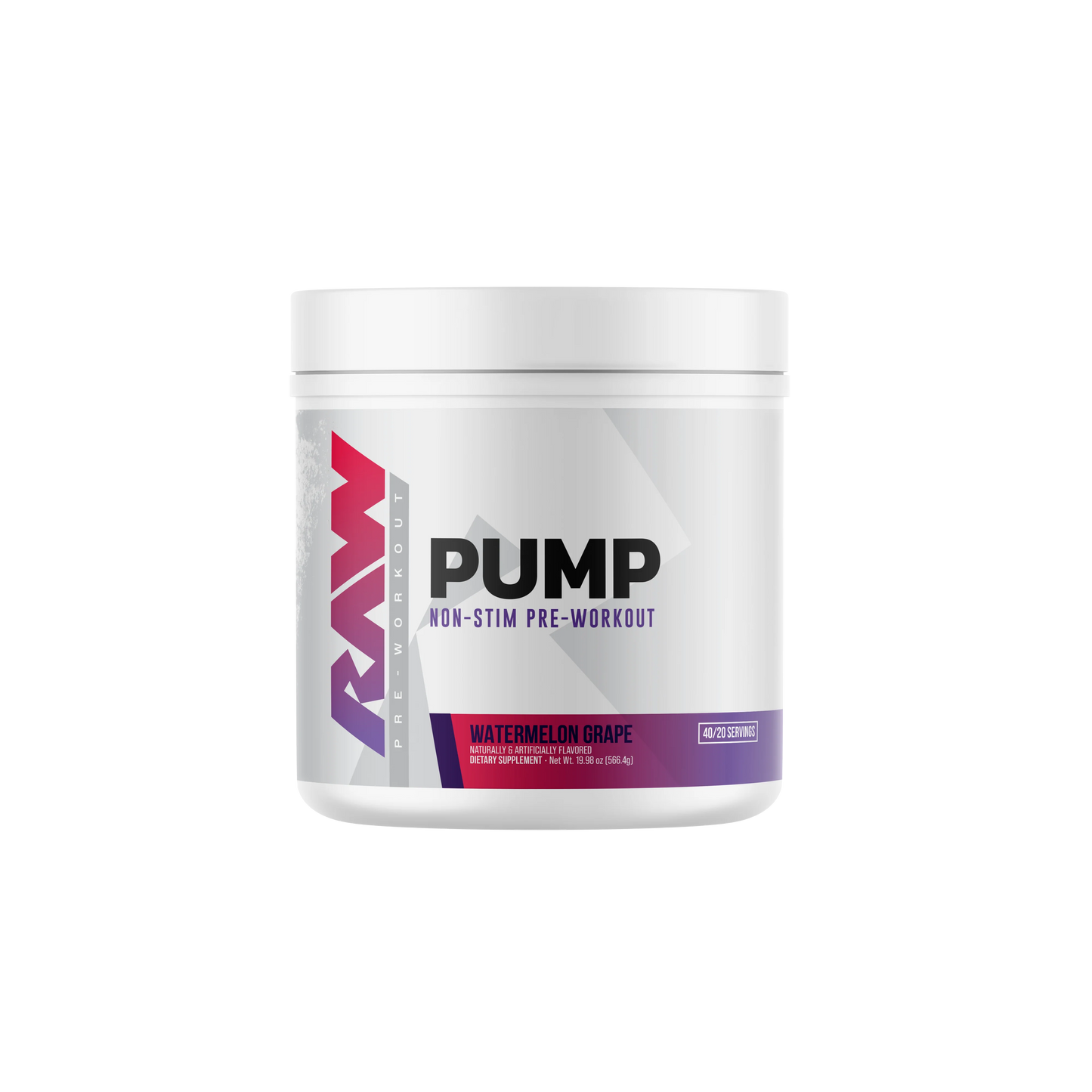 Raw Pump Sin Estimulantes 40 Serv