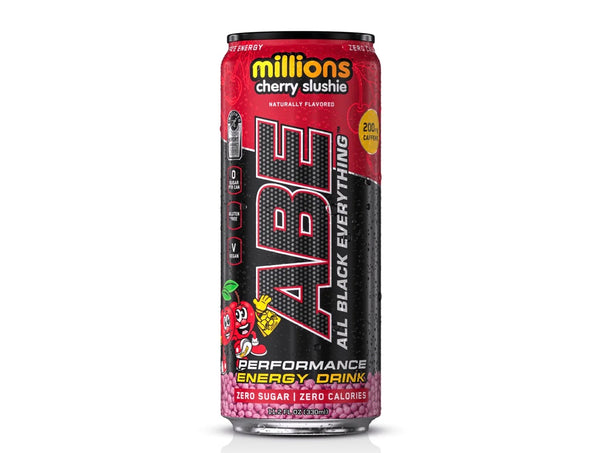 Abe Energy Drink 330ml | Millions Cherry Slushie