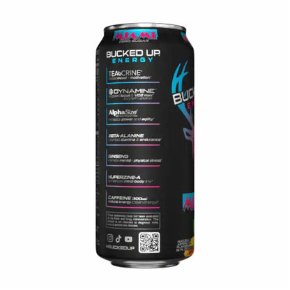 Bucked Up Energy Drink 12 Pack 16 Oz