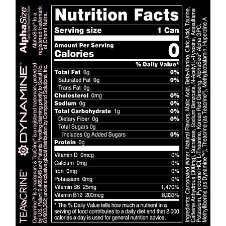 Bucked Up Energy Drink 12 Pack 16 Oz