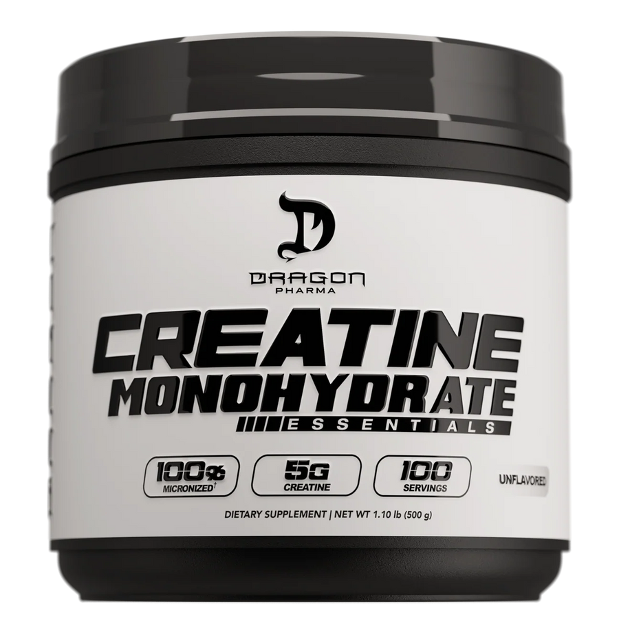 Dragon Pharma Creatina Monohidratada 500 Grs | 100 Serv