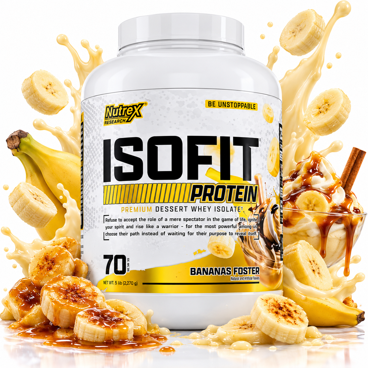 Nutrex Isofit Protein 5 Lbs