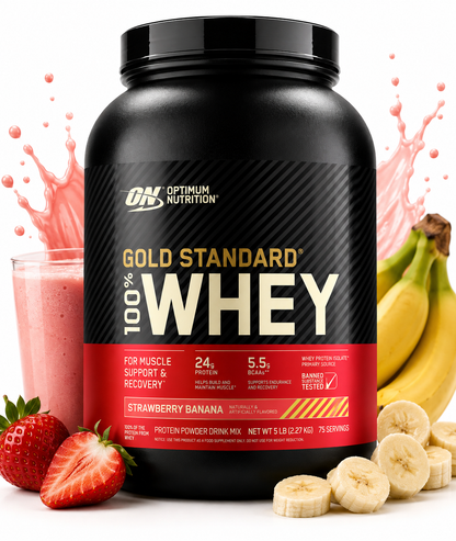 ON 100% Whey Gold Standard 5 Lbs