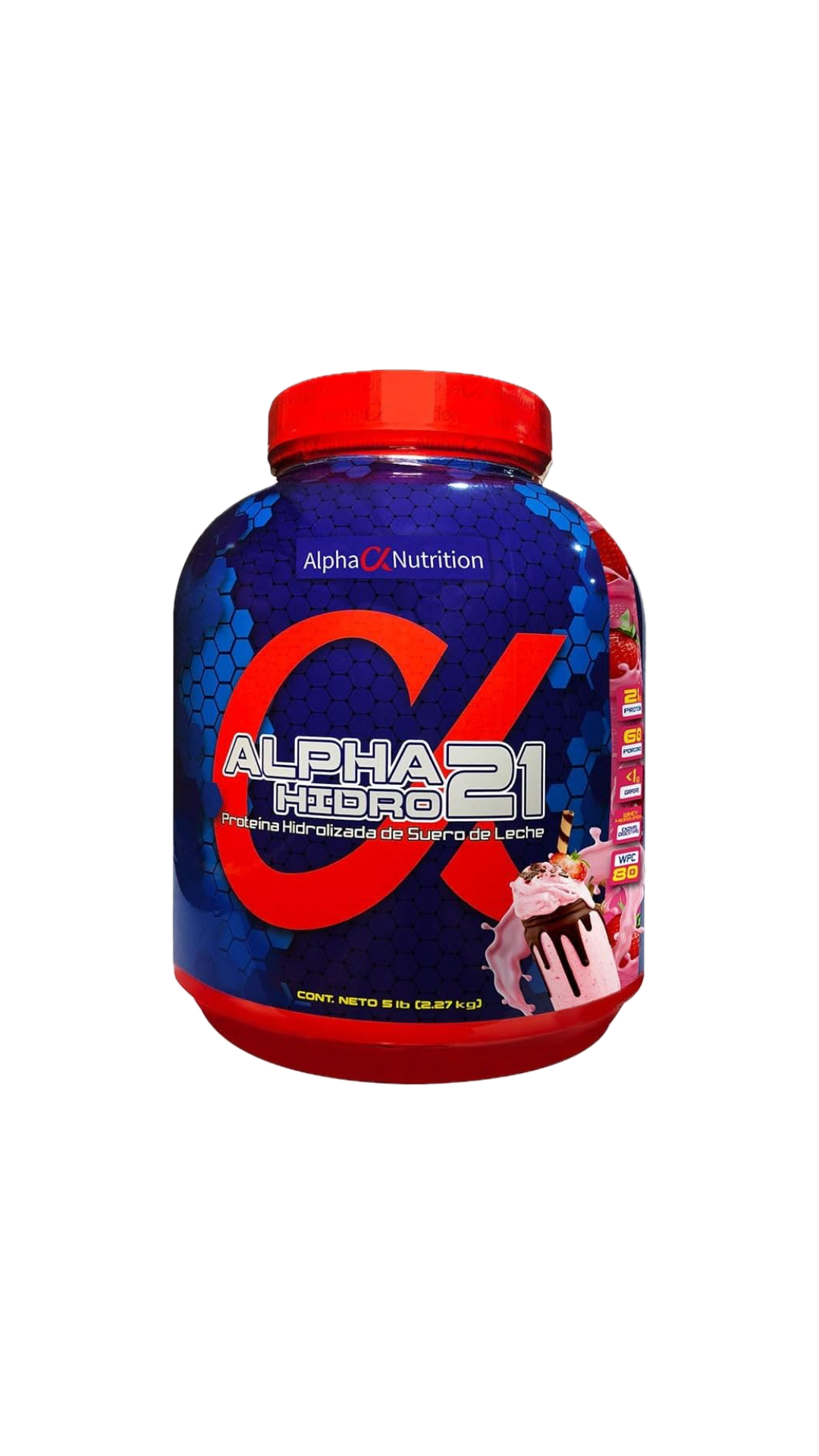 Alpha Whey Proteina Hidro 21 5 Lbs