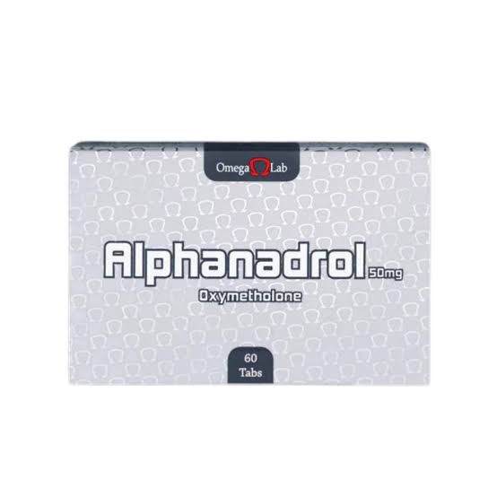 Omega Labs Alphanadrol 50 Mg 60 Tabs