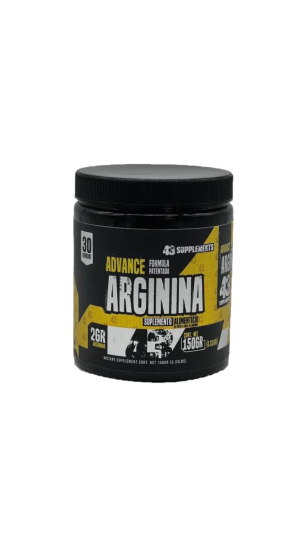 43 Supplements Arginina 150 Gr