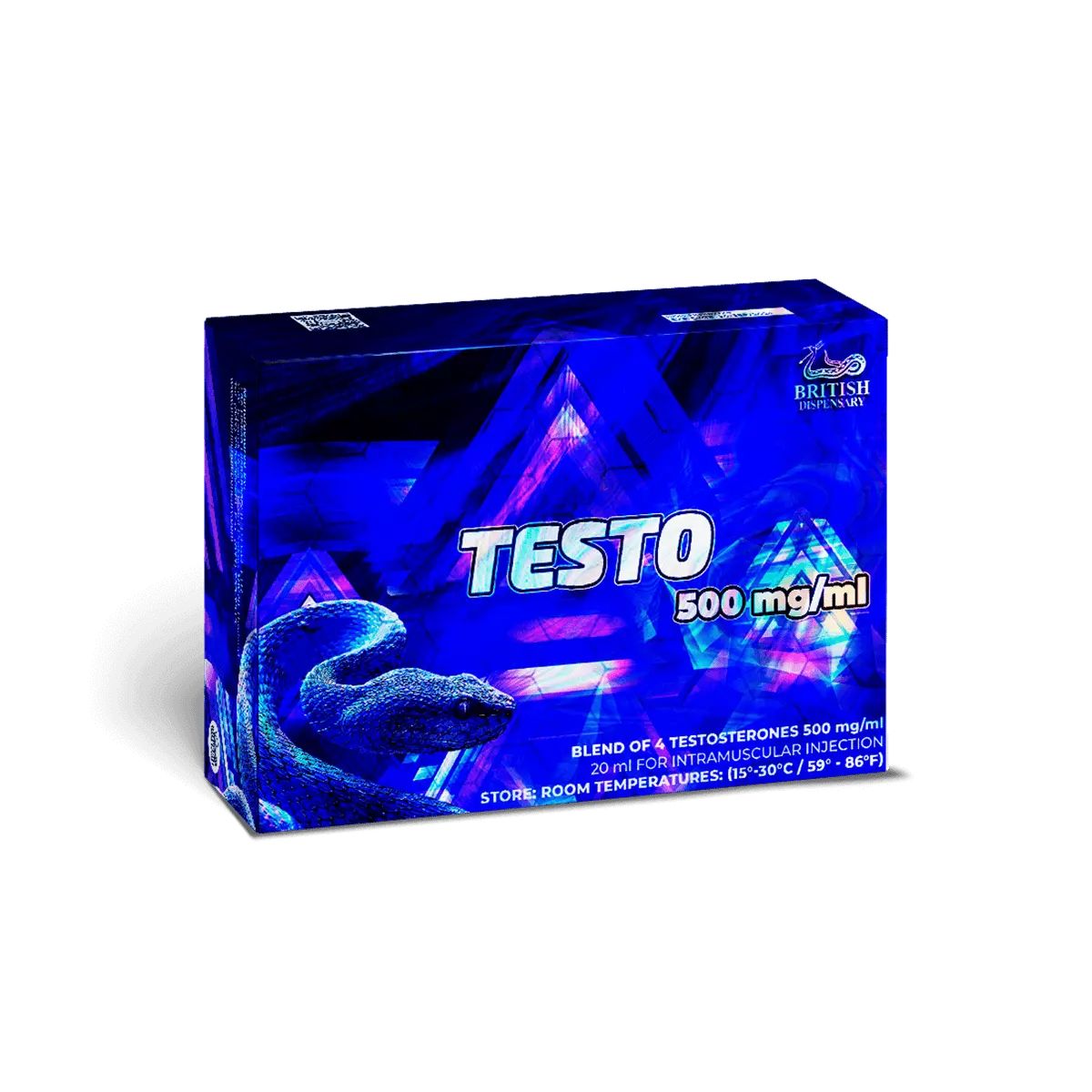 British Dispensary Testoo 500 Mg 20 ML