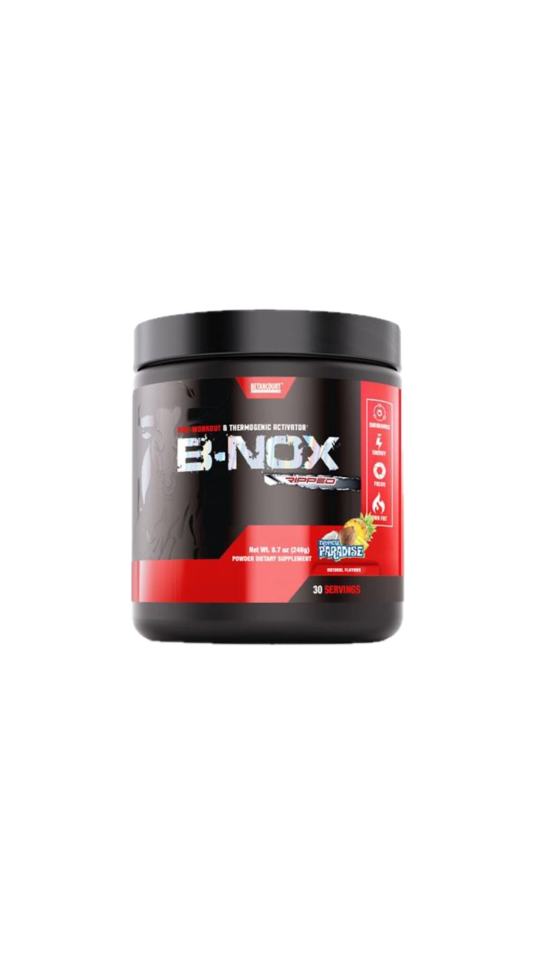 B-Nox Ripped Pre Workout 30 Serv