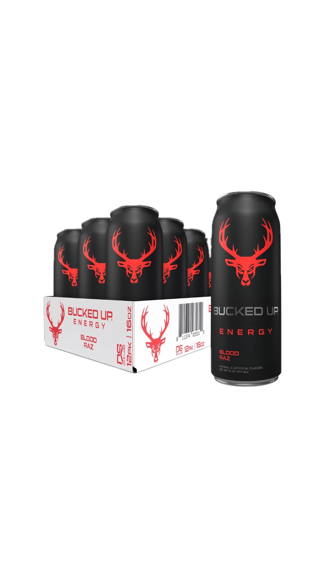 Bucked Up Energy Drinks 12 Pz