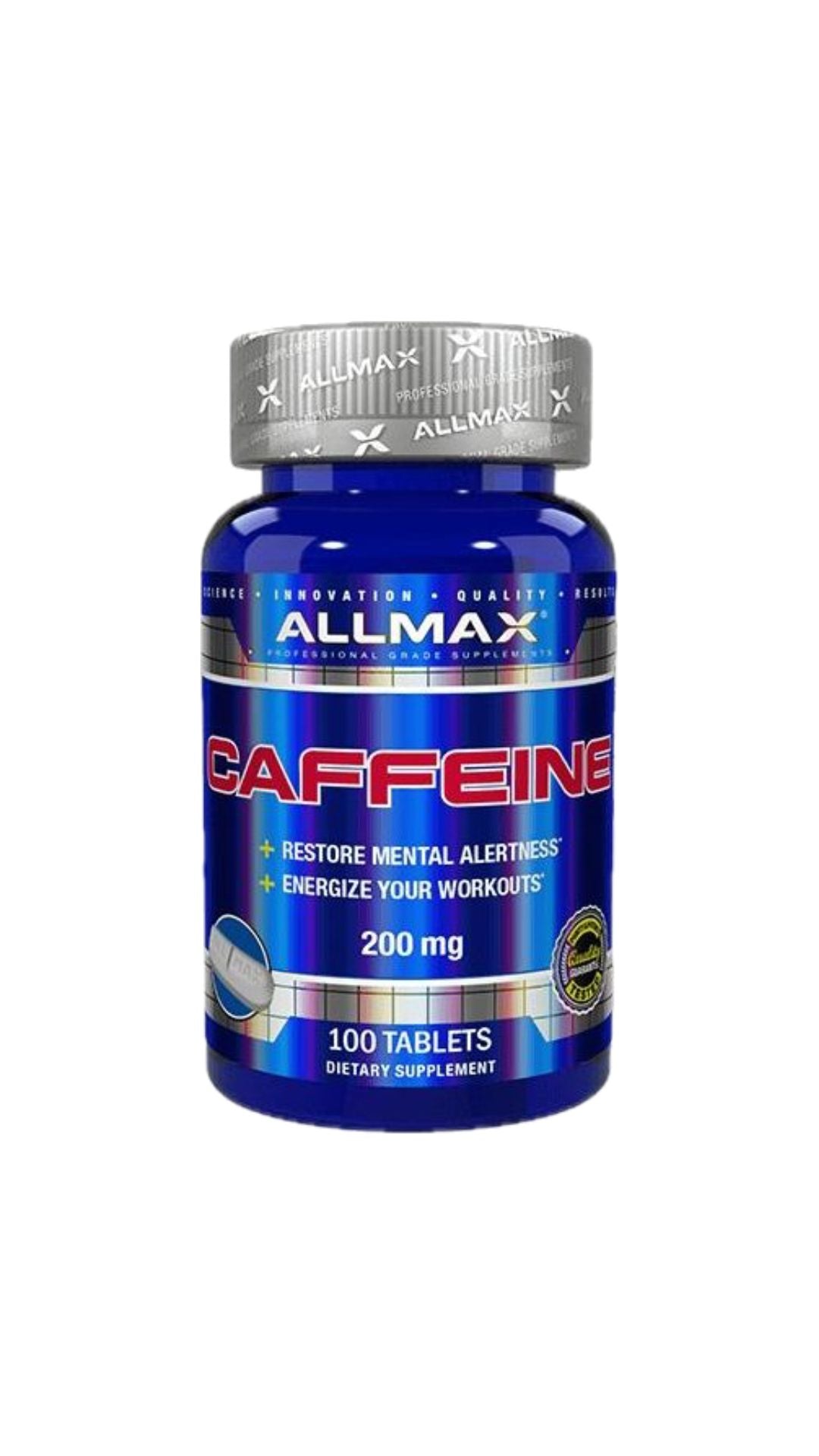 Allmax Caffeina 100 Tabletas 200 Mg