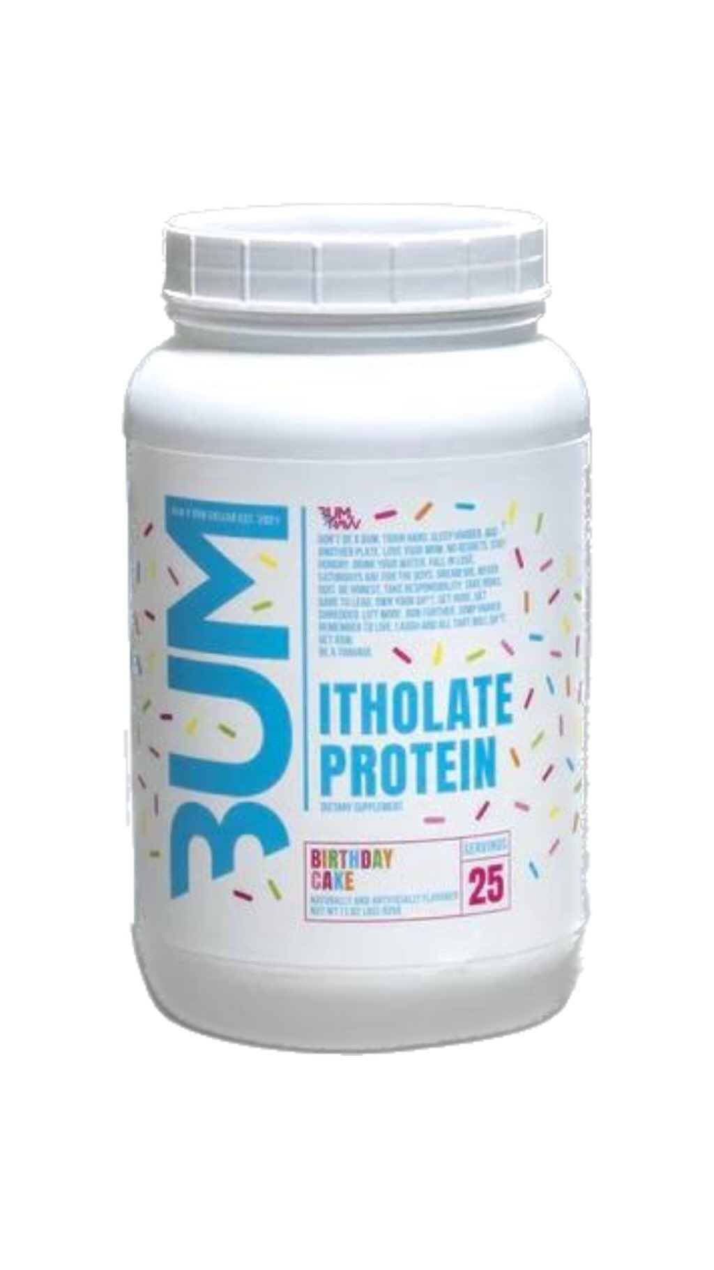 Raw Cbum Protein Itholate 25 Serv