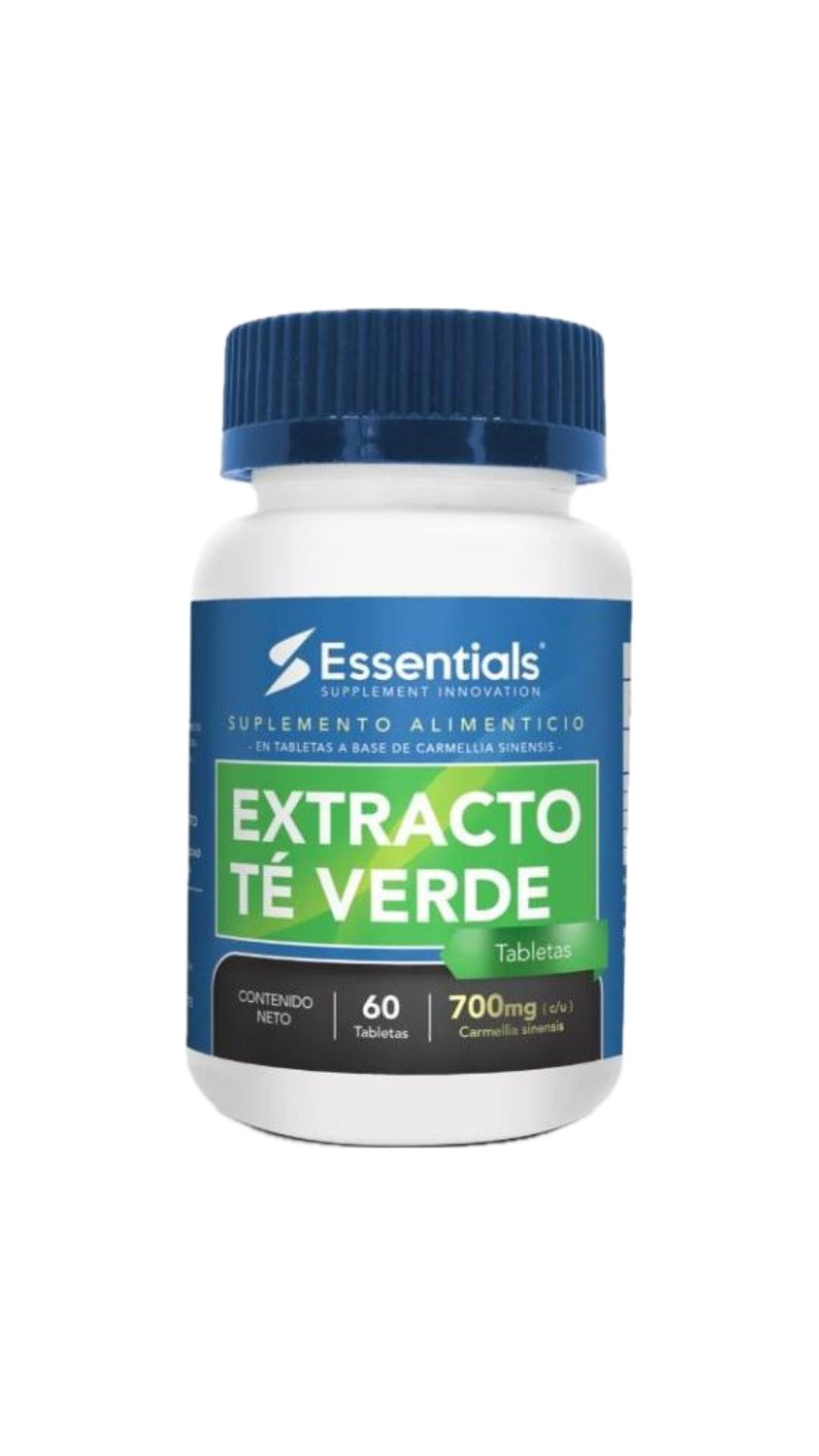 Essentials Extracto de Te Verde 60 Tabs