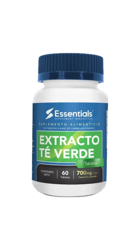 Essentials Extracto de Te Verde 60 Tabs