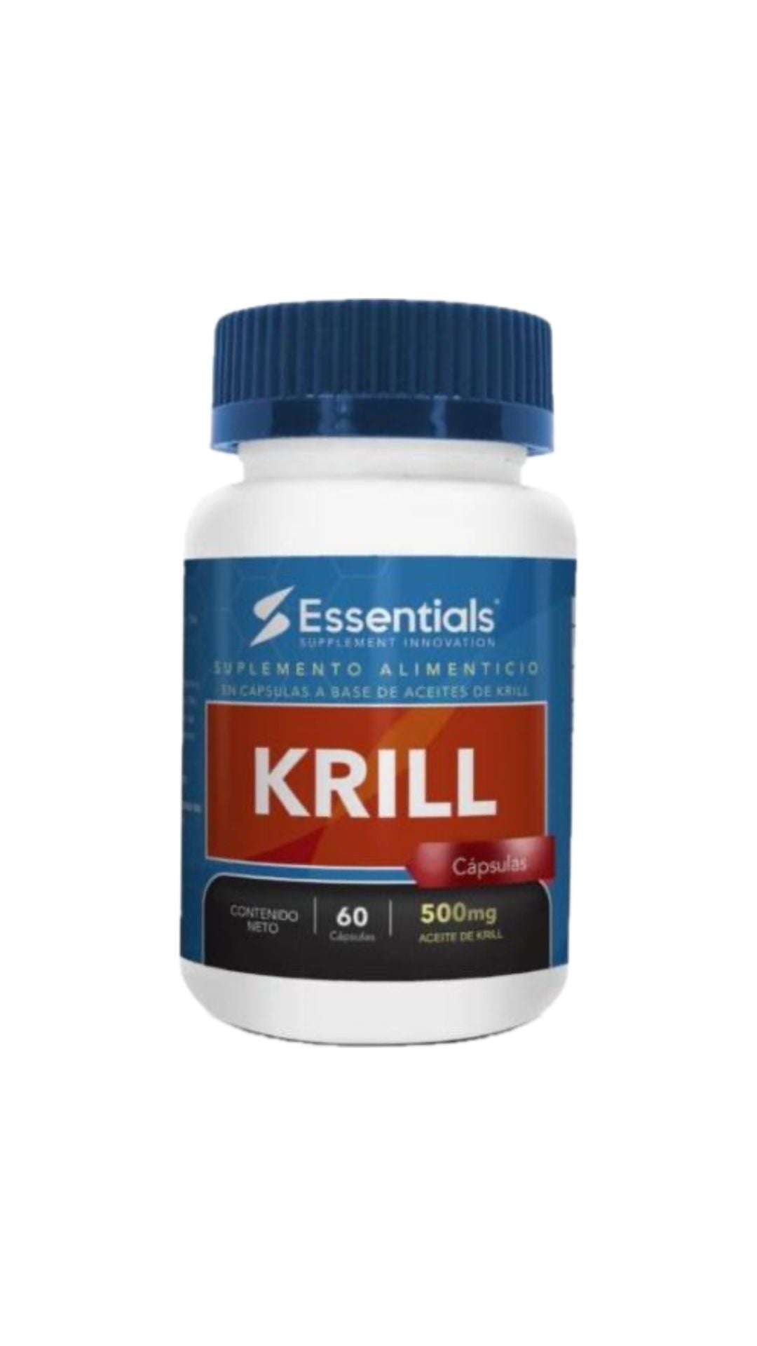 Essentials Krill Omega 3 500 Mg 60 Caps