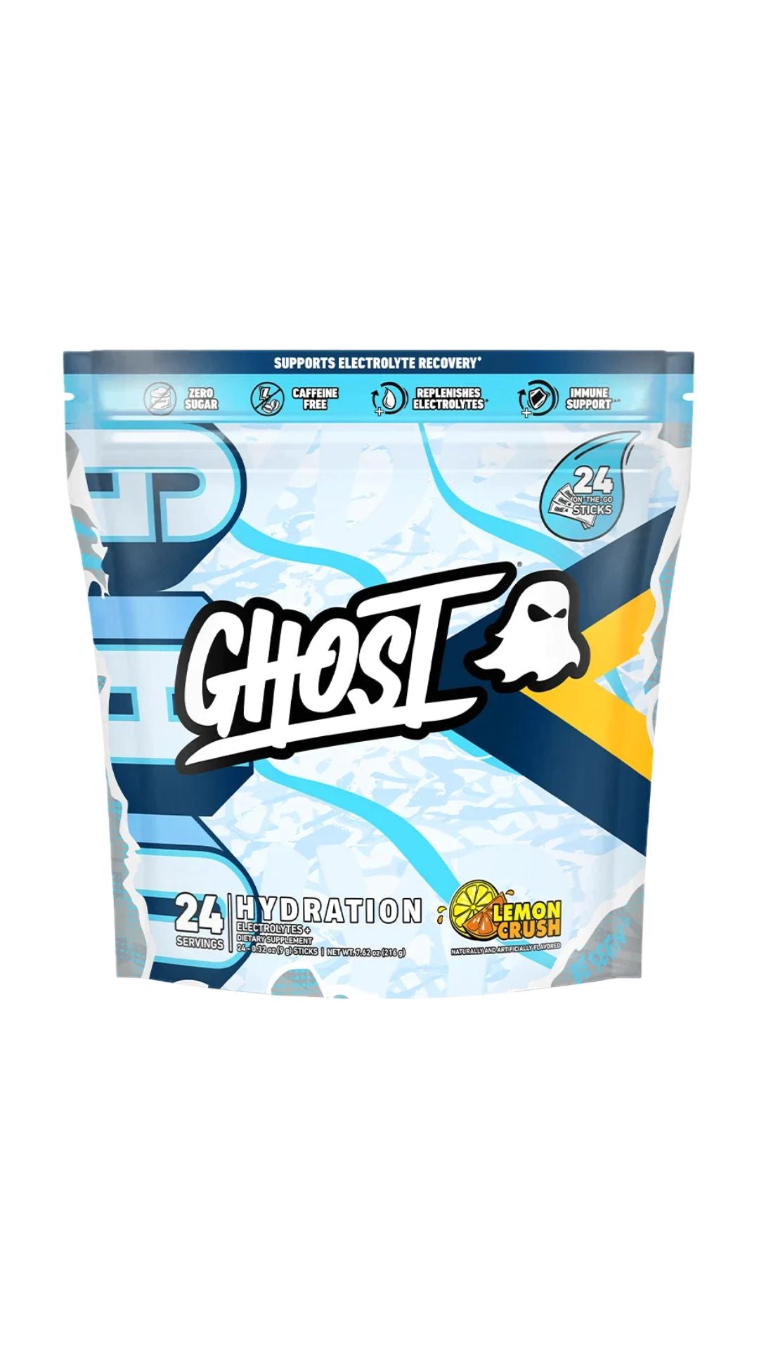 Ghost Hydration 24 Stick Lemon Crush
