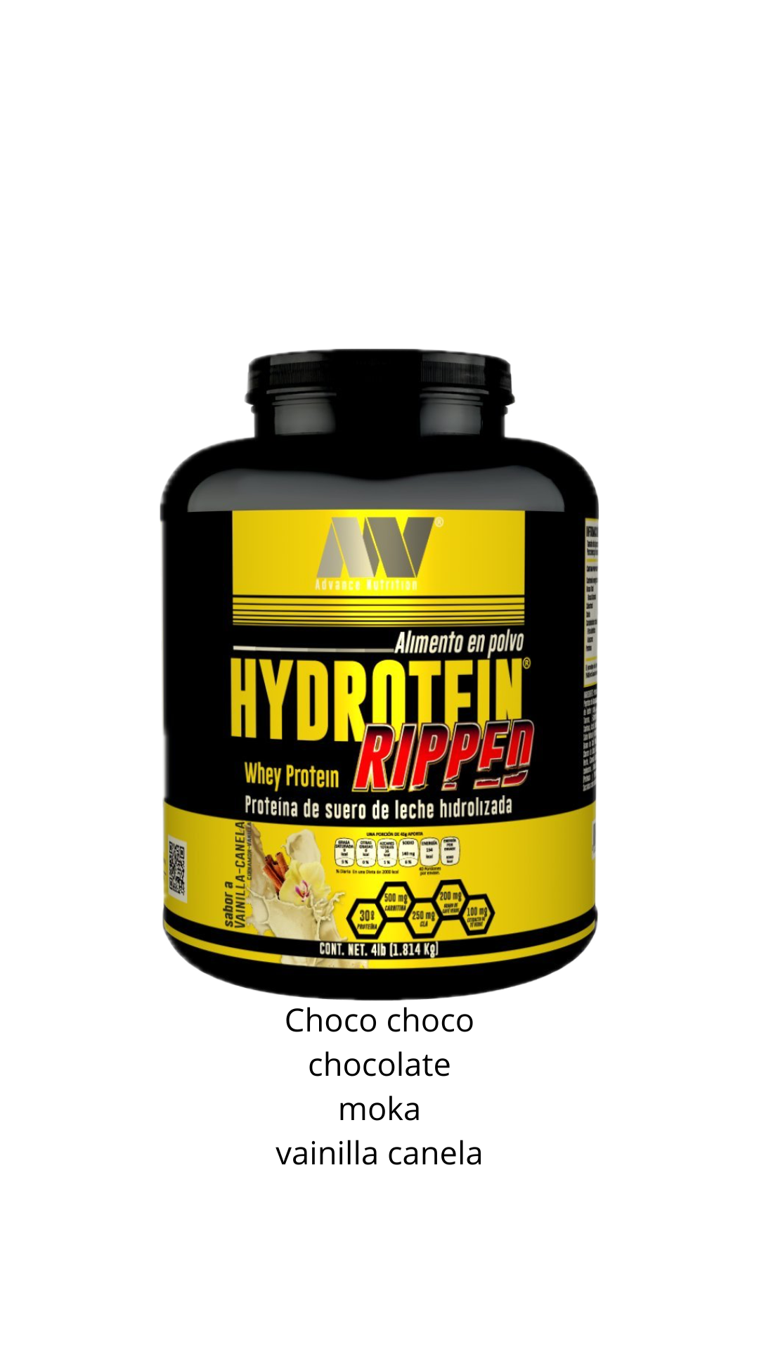 Hydrotein Ripped 4 Lbs