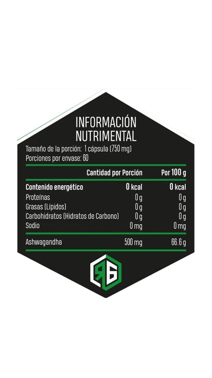 Red Gold Ashgawandha 60 Tabs 750 Mg