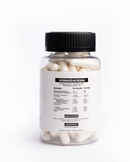 Superlabs Citrato de Magnesio 500 Mg 100 Capsulas