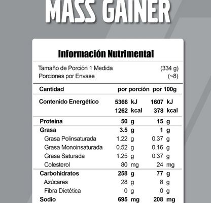 Meta nutrition Mass Gainer 6 Lbs