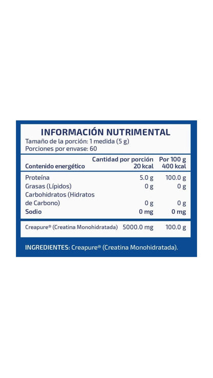 NST Creapure Creatina 300 Grs XS