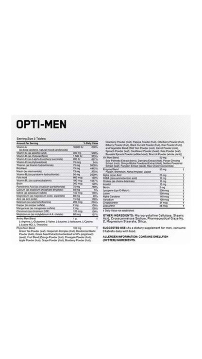 ON Opti-Men 150 Tabs