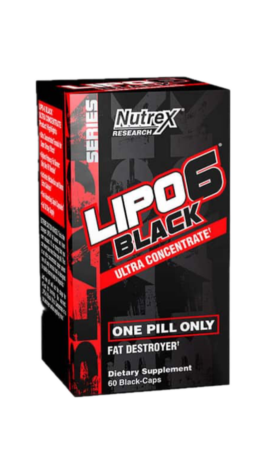 Nutrex Lipo 6 Black Ultra Concentrate 60 Caps