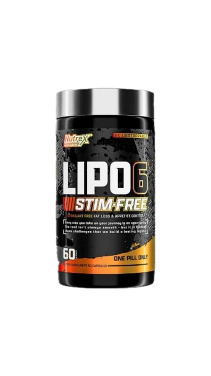 Nutrex Stim Free Lipo 6 60 Caps