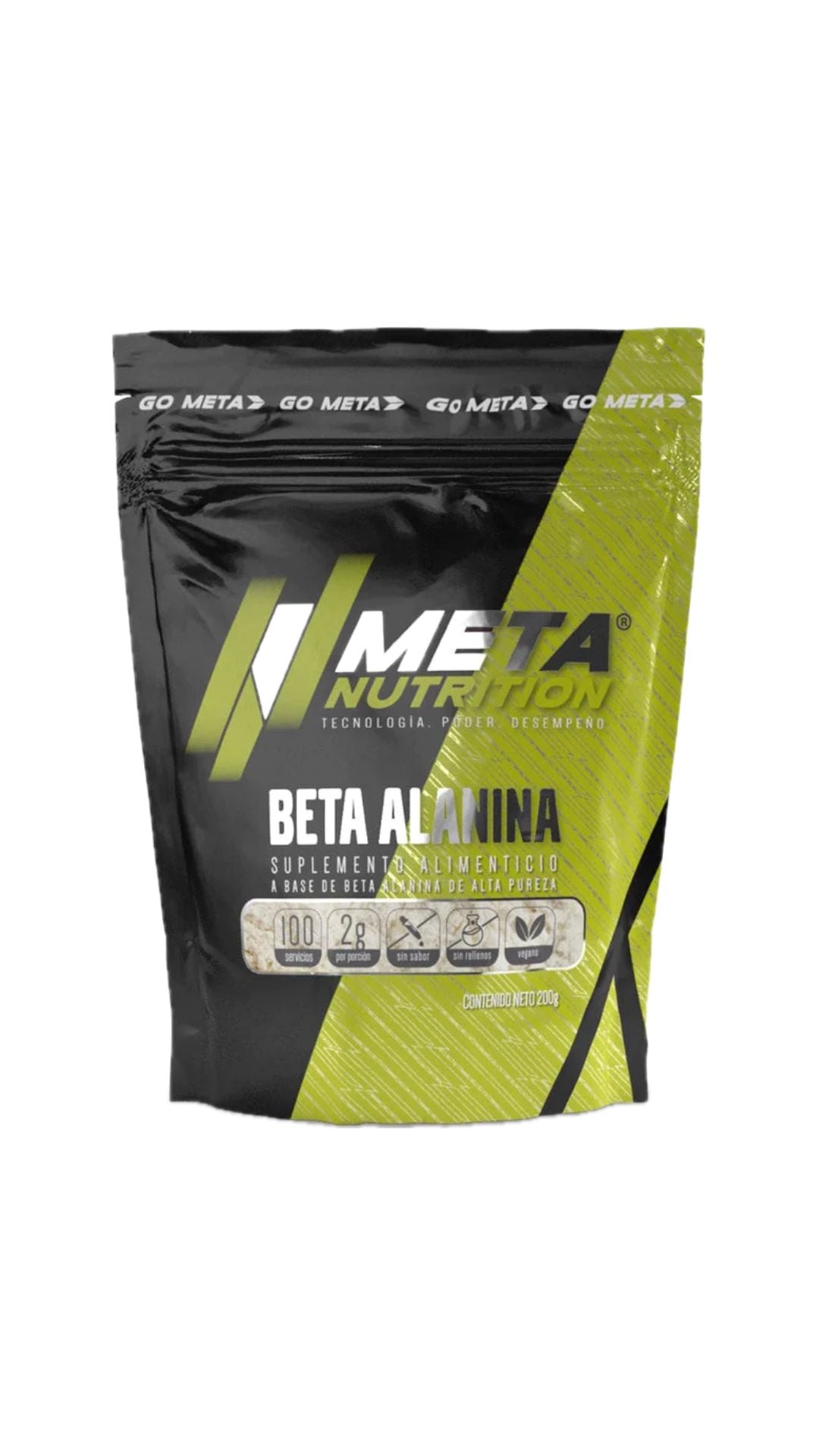 Meta Nutrition Beta Alanina 200 Grs