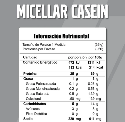 Meta Nutrition Casein 4 Lbs