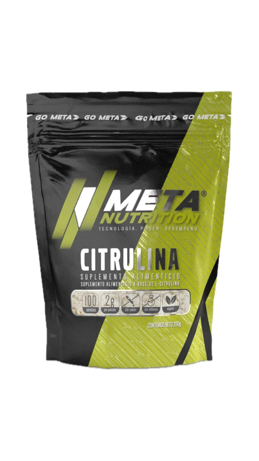 Meta Nutrition Citrulina 200 Grs