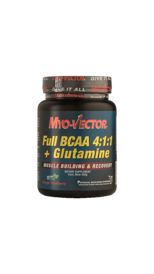 Myo-Vector Full Bcaa 4:1:1 + Glutamina