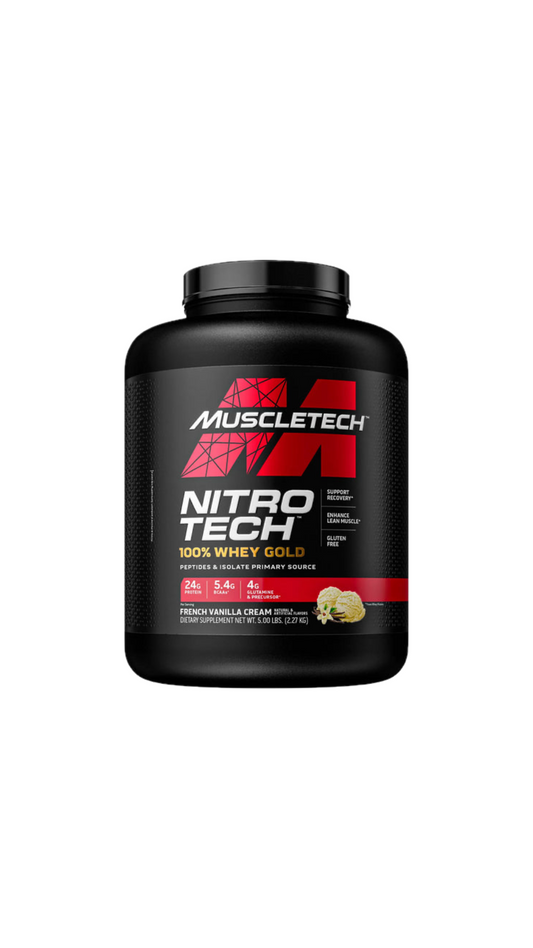 Muscletech Nitro Tech 100% Whey Gold 5 Lbs