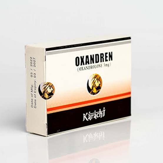 Karachi Oxandren 5 Mg 100 Tabs