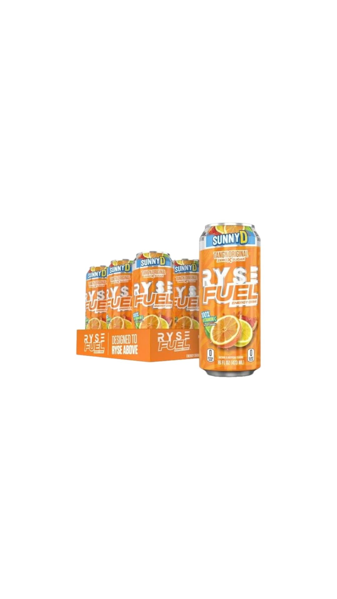 Ryse Energy Drink 12 Pack 16 Oz