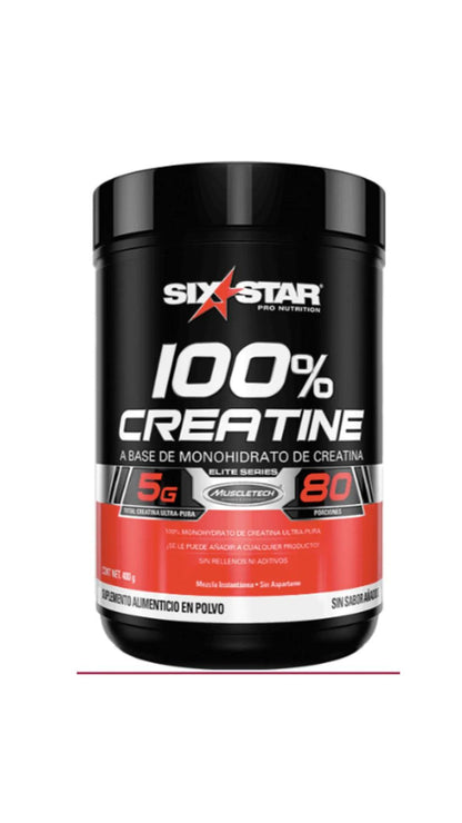 Muscletech Six Star 100 Creatina 400 Grs