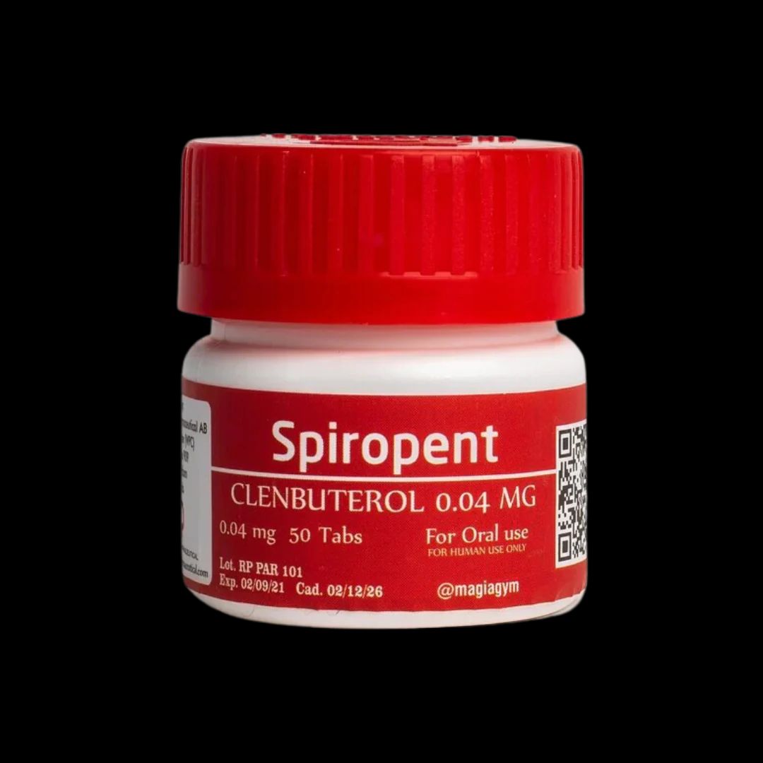 Rotterdam Spiropent Clenbuterol .04 Mg 50 Tabs