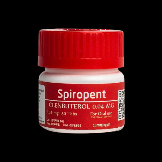 Rotterdam Spiropent Clenbuterol .04 Mg 50 Tabs