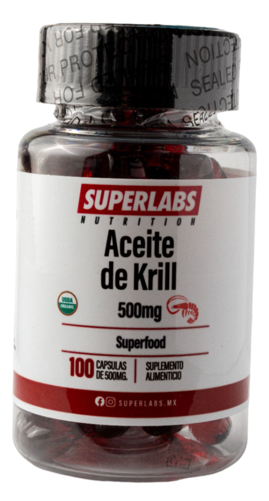 Superlabs Aceite de Krill 500 Mg 100 Caps