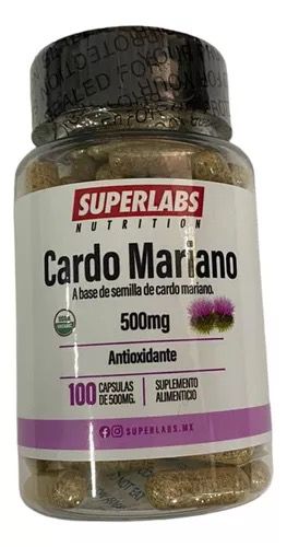 Superlabs Cardo mariano 500 Mg 100 Capsulas