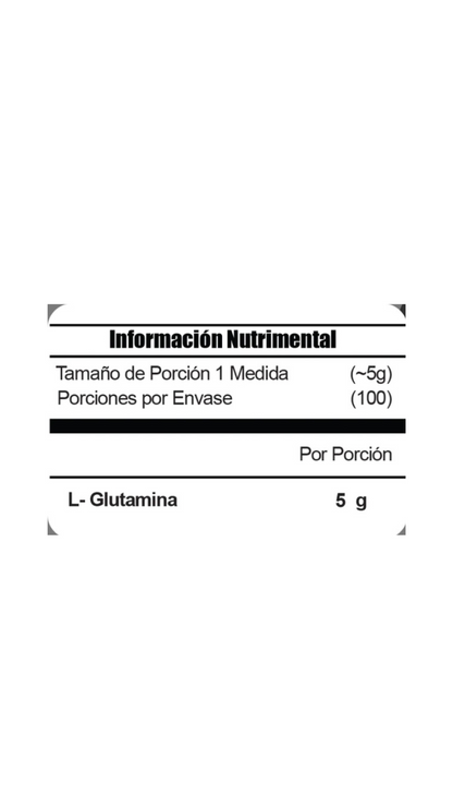 Meta Nutrition Glutamina + 500Grs