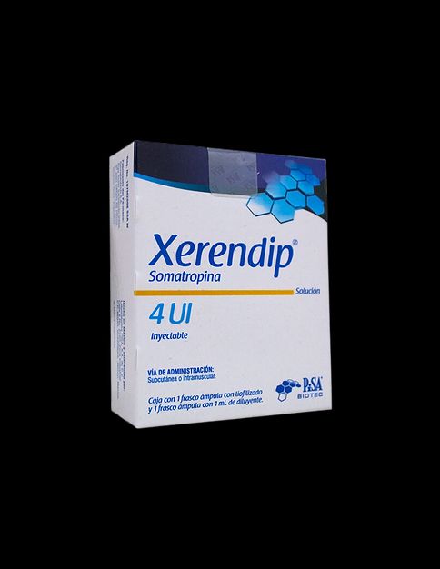 Xerendip Somatropina 4 Ui Vial