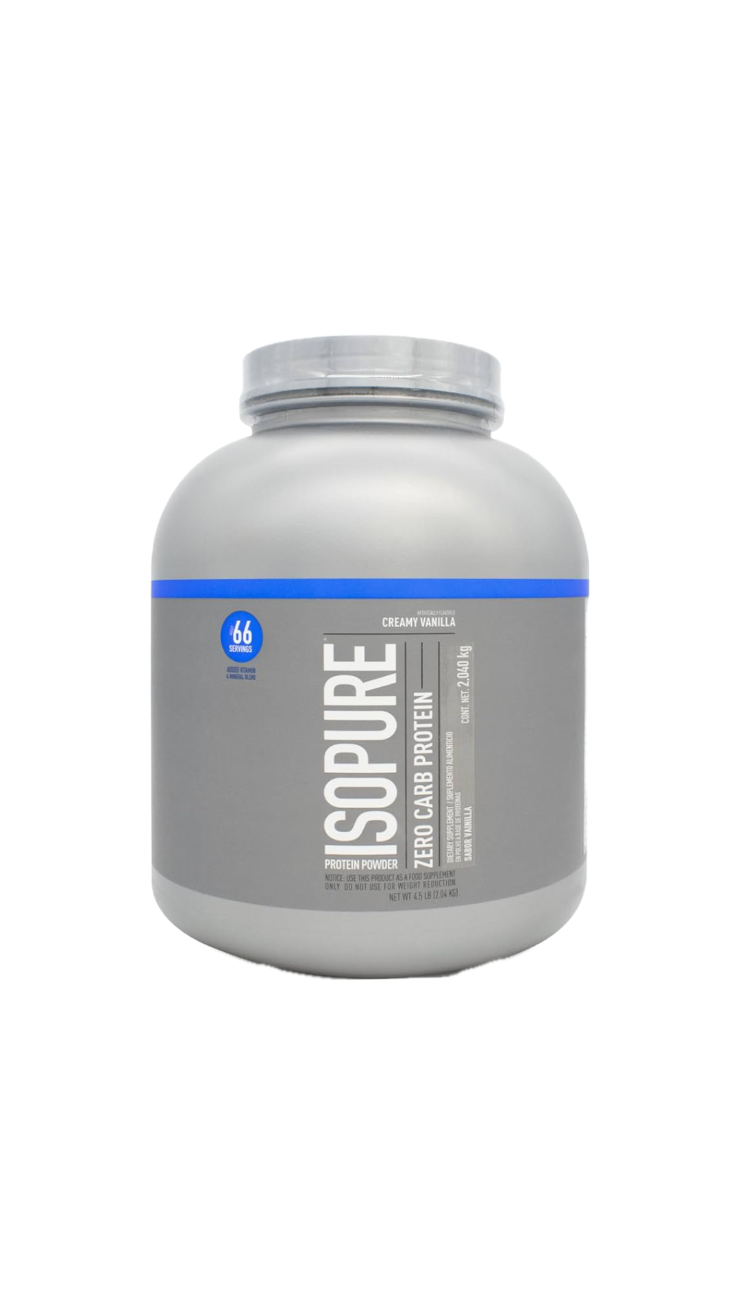 Isopure Zero Carb 4.5 Lbs